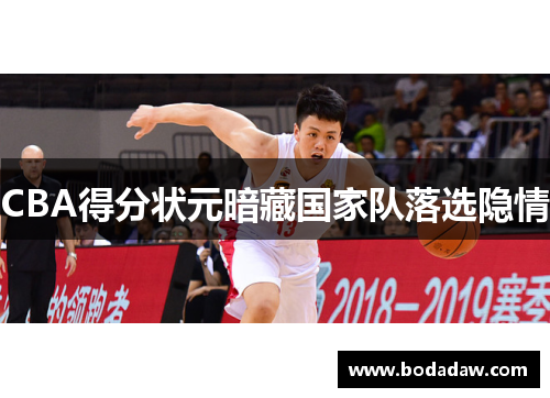 CBA得分状元暗藏国家队落选隐情